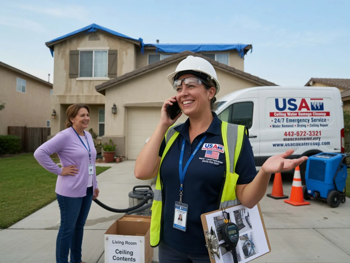 Ceiling Water Damage Restoration Quartzsite, AZ FAQs